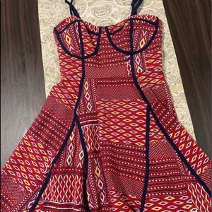 Girly printed dress!